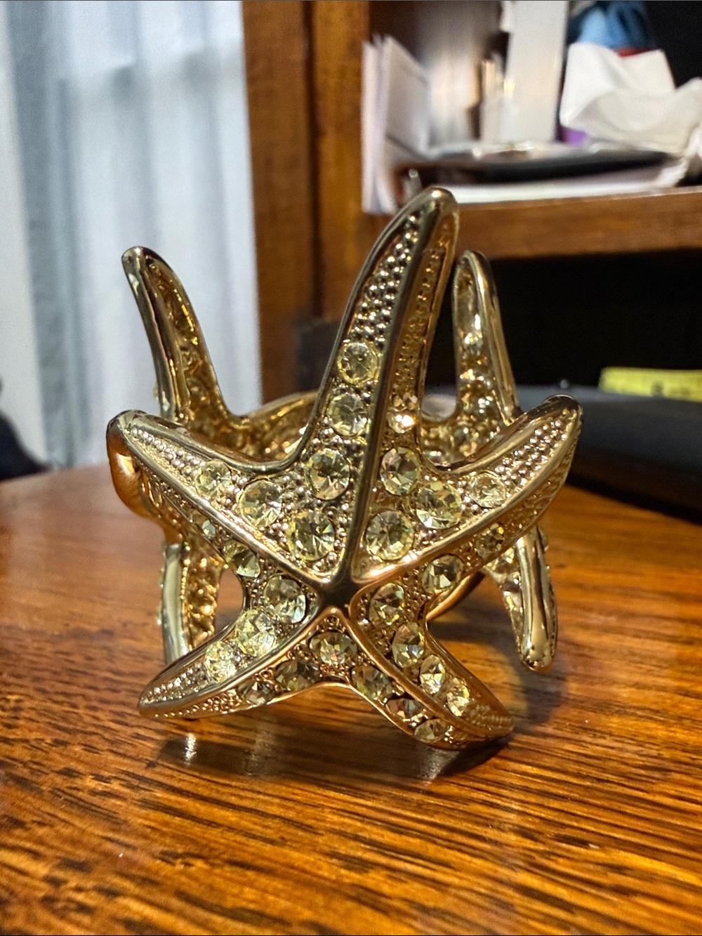 WONDERFUL L'Objet Starfish Napkin Rings boxed stars collection set